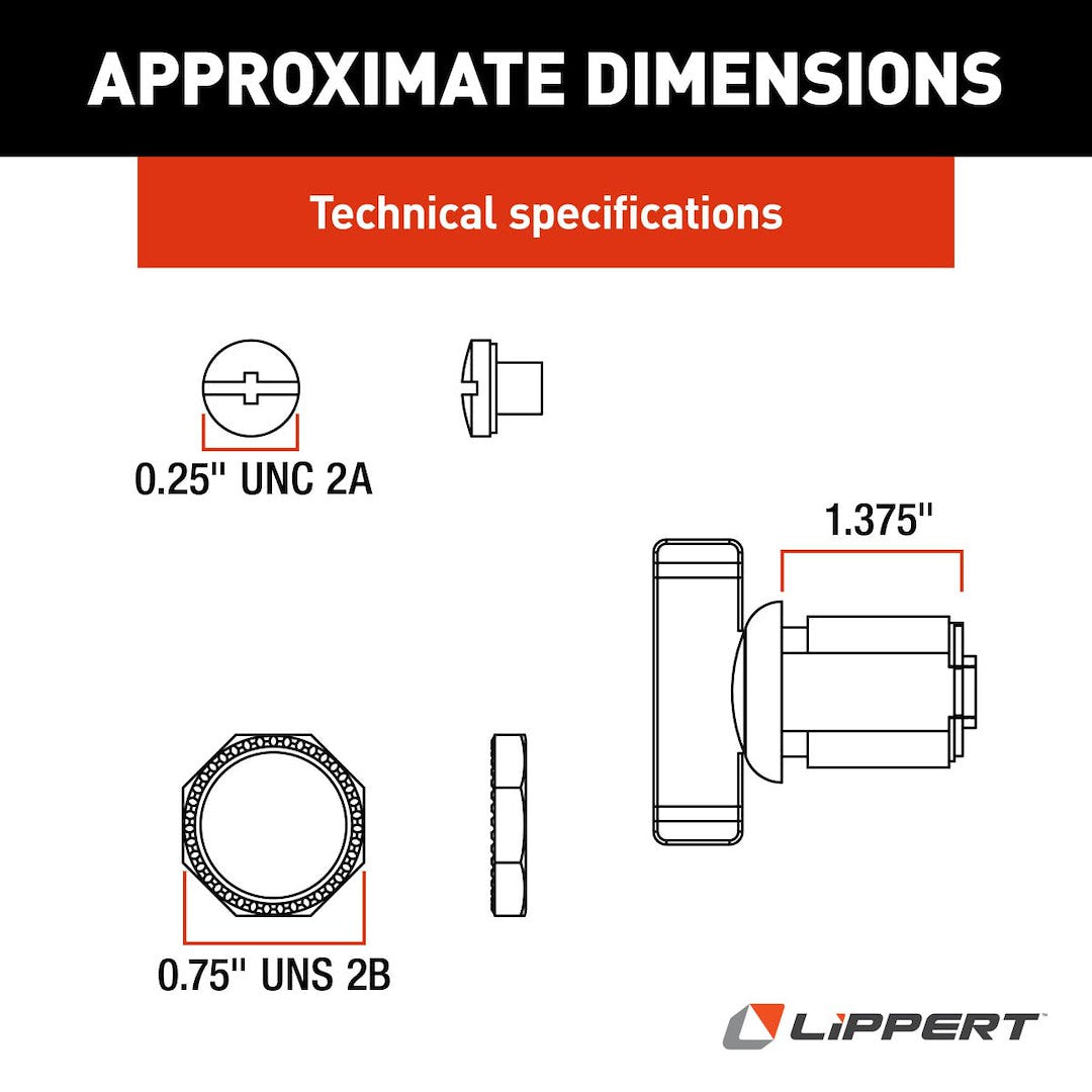 Lippert Components 213117 Access Door Latch - image 3