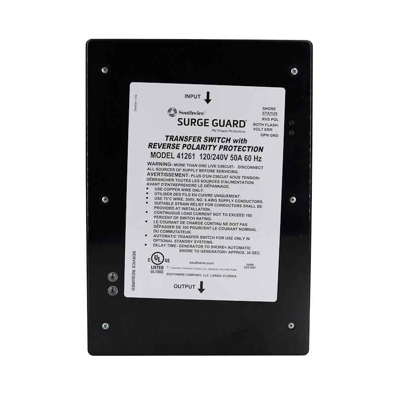 SouthWire Corp 41261-011 Southwire Automatic Transfer Switch with Integrated Protection – image 1