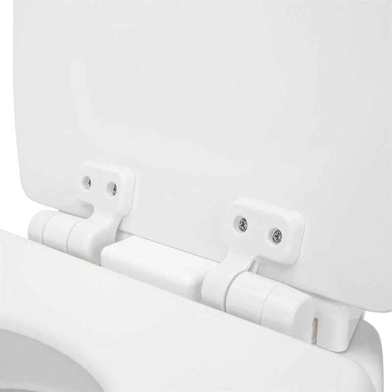 Camco 41710 RV Toilet High Profile, Permanent Pedal Flush, Wood Seat, White – image 10