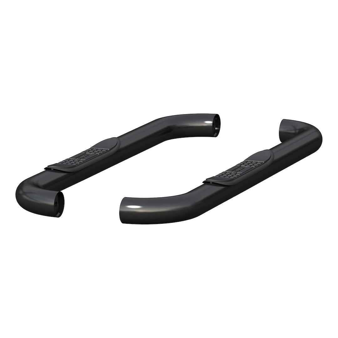 Aries 205039 Standard Cab Black Round Steel Side Steps