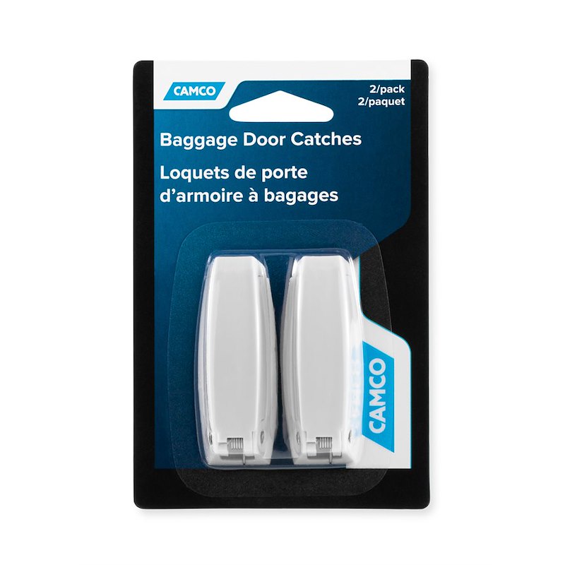 Camco 44173 RV Baggage Door Catches, C-Clip Style, (Pack of 2) – image 2