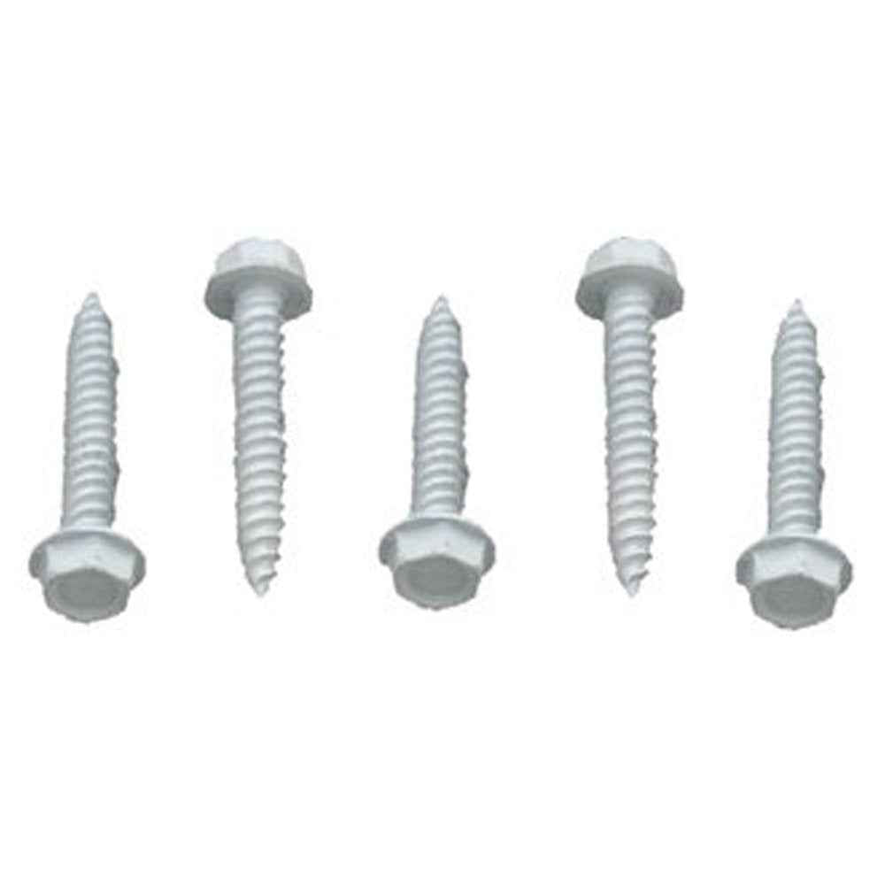 AP Products TR50W8114 White Cadmium #8 x 1-1/4-Inch Screws, 50