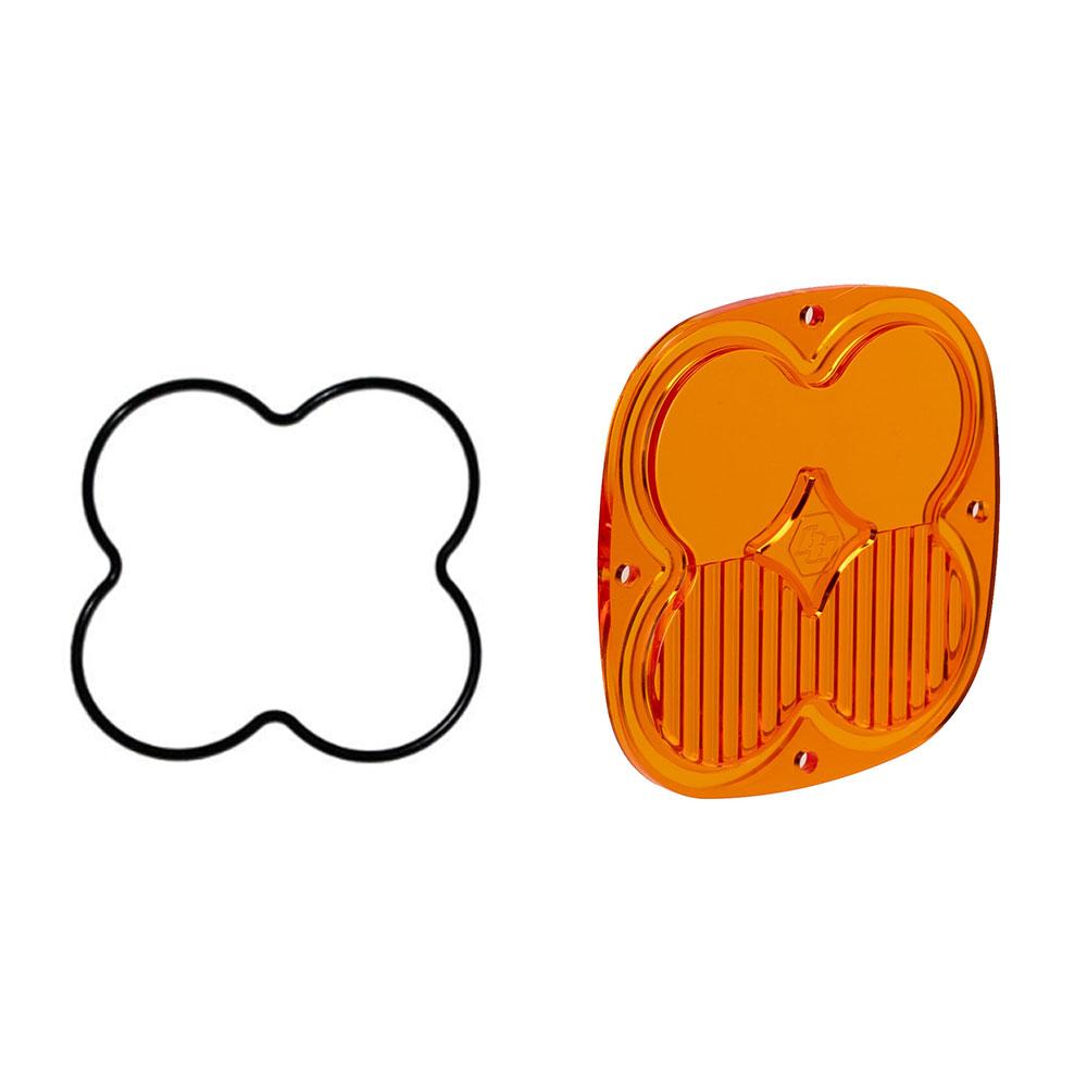 Baja Designs 668418 Squadron Amber Polycarbonate Lens