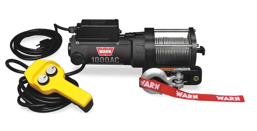 Warn 120V Winch - 1000 lb, Steel Line – 80010