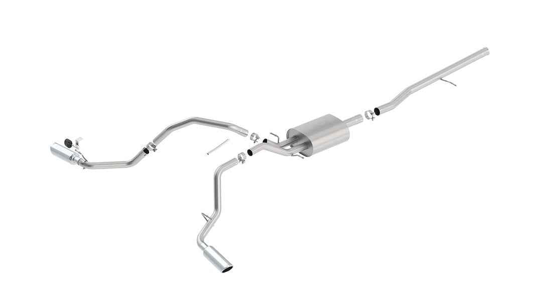 Borla 140545 S-Type Split-Side Stainless Cat-Back