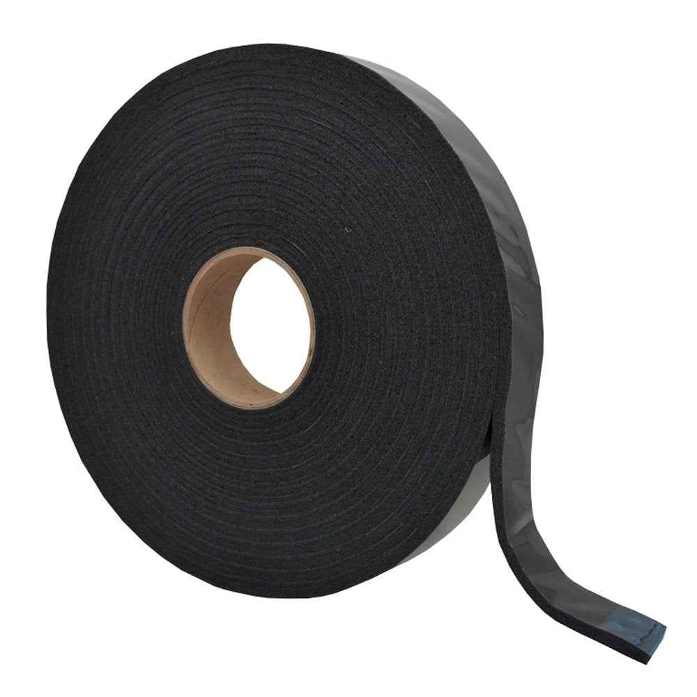 AP Products 0183161531 Black Mylar-Backed Weather Tape, 30 ft