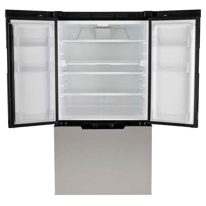 Norcold N15DCIMSS 15 Cu Ft., 3-Door RV Refrigerator With Freezer & Ice Maker 12V DC – image 2