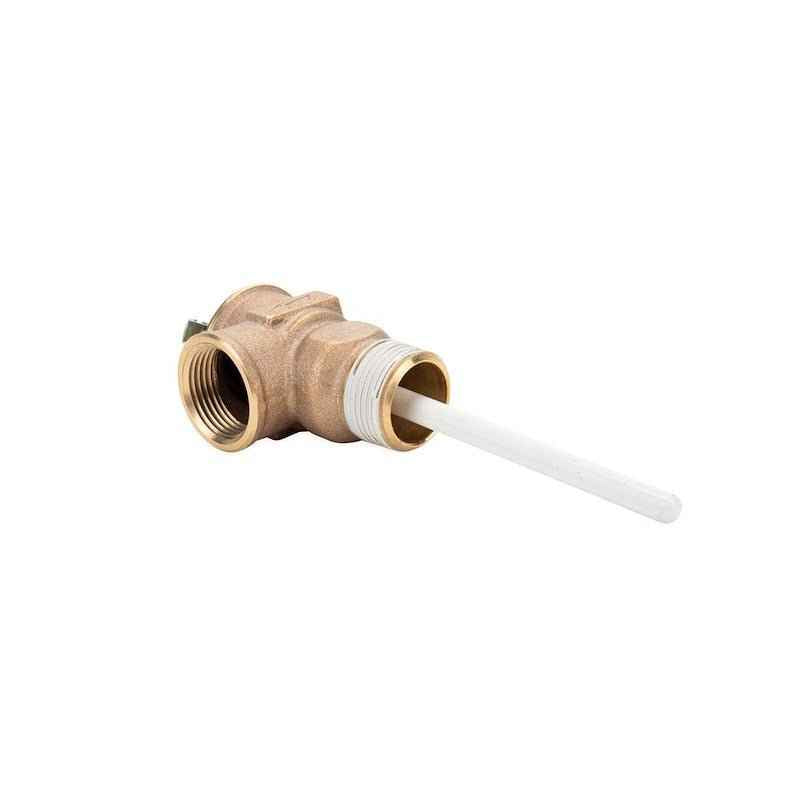 Camco 10471 Water Heater Pressure Relief Valve, 150 PSI, 4" Epoxy-Coated Probe, 3/4” NPT – image 2