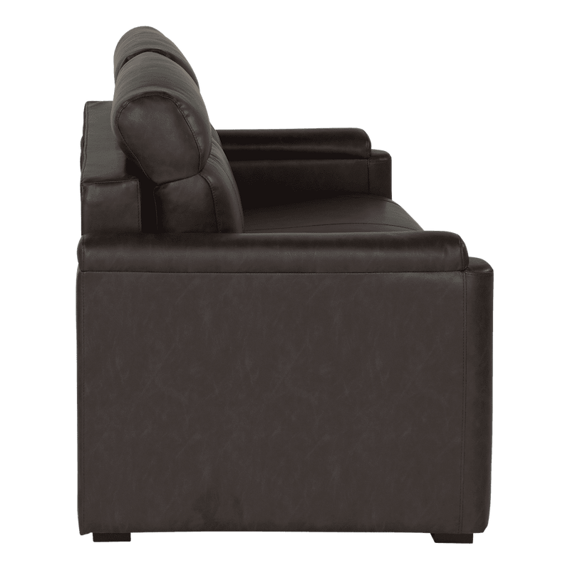 Lippert Components 2020126716 62" Tri-Fold Sofa, Millbrae Brown, 2-Seater with Integrated – image 4
