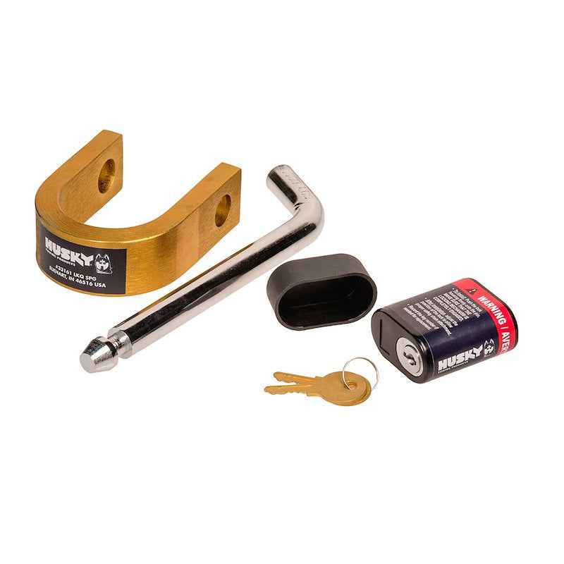 Husky Towing 33161 Fifth Wheel King Pin Lock, 2 Inch Coupler with Padlock – image 3