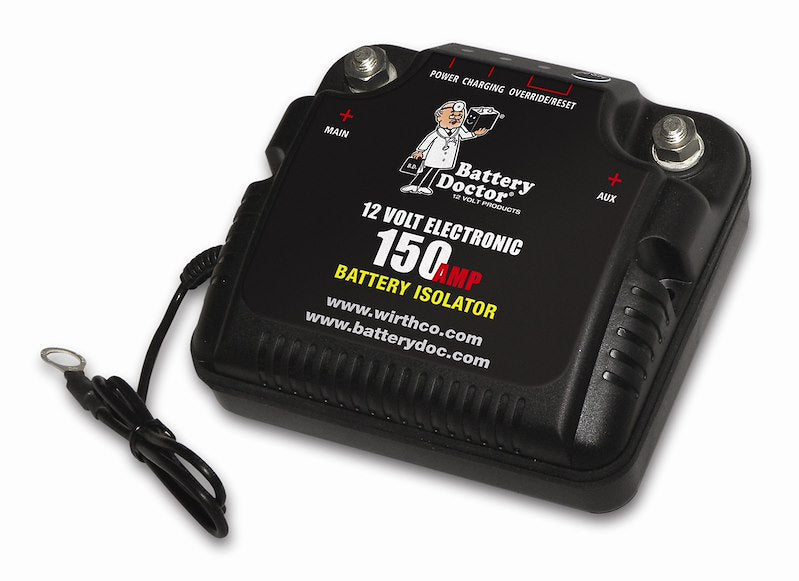 WirthCo 20092 Battery Doctor Isolator, 150 Amp 12V Dual Battery Controller – image 1