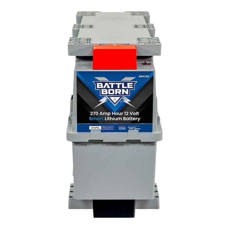 Battle Born Batteries BBGC3IH 12V GC3 Lithium Deep Cycle RV Battery 270Ah Heated Smart – image 3