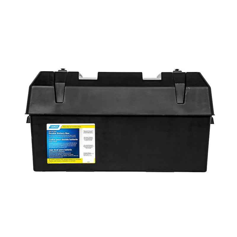 Camco 55374 Dual Battery Box For GC2 Or Group 24 Batteries Polypropylene, Camco – image 3