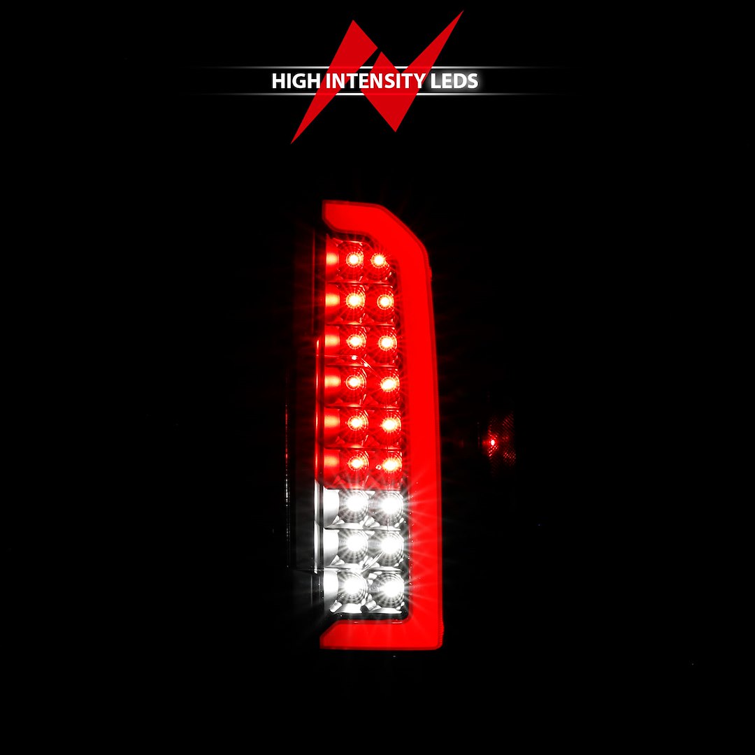 ANZO USA 311432 Colorado Clear LED Tail-Light Pair, Black - image 2