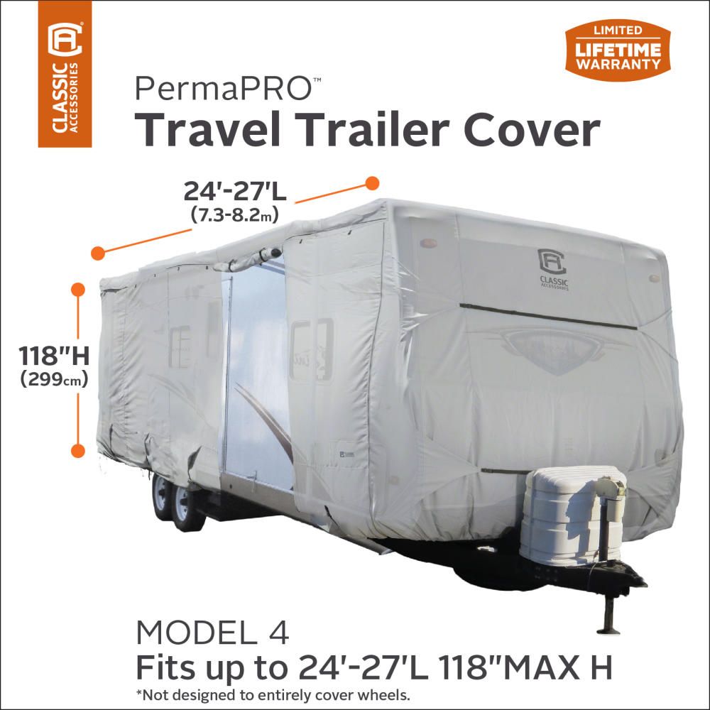 Classic Accessories 80-137-171001-00 Travel Trailer Cover - image 8