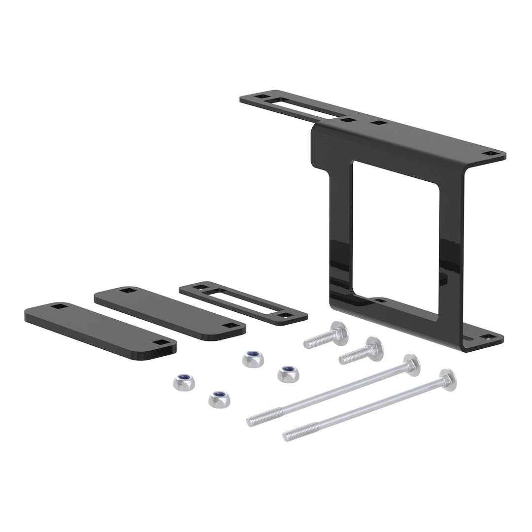 CURT 58001 Easy-Mount 4/5-Flat Bracket for 2-Inch Receiver