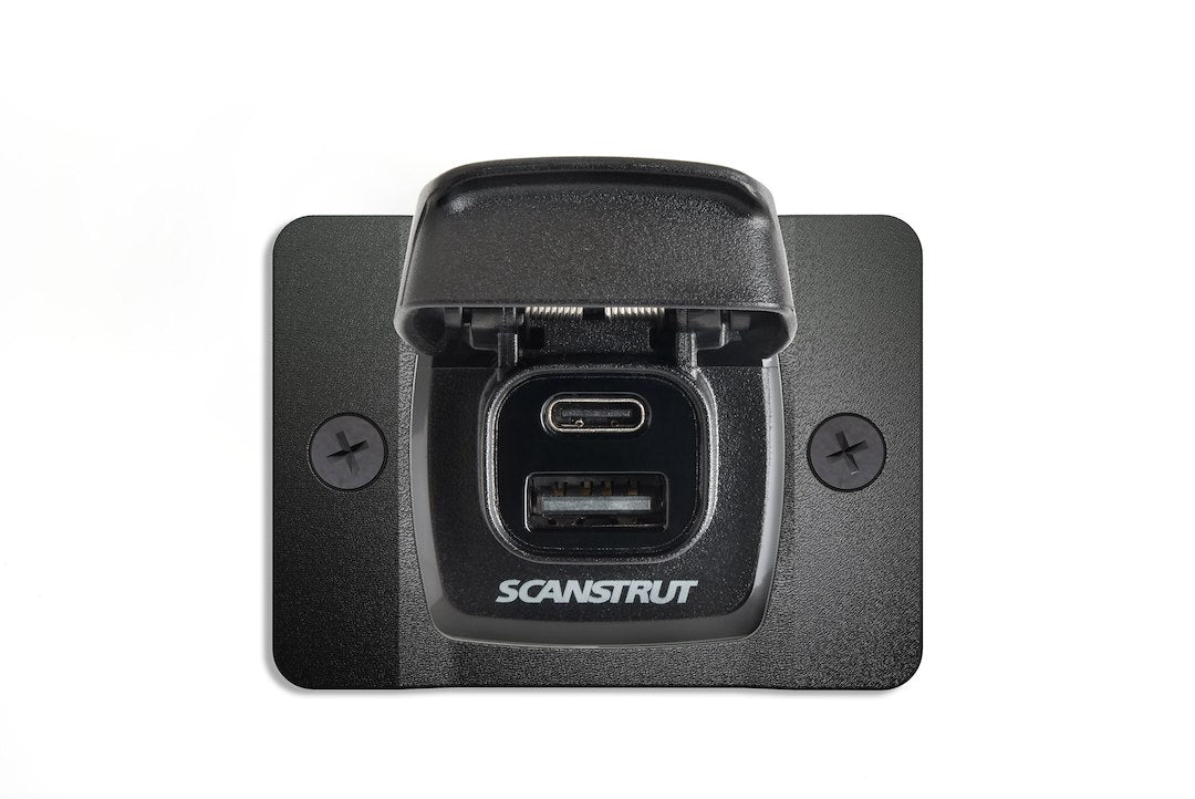 Scanstrut USB-A/USB-C Charging Outlet - 10–32V – SC-USB-F2