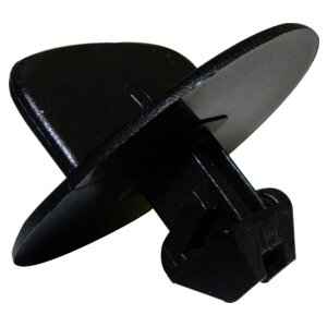 Crown Automotive 68033794AA Black Plastic Retainer for Air Dam Mount