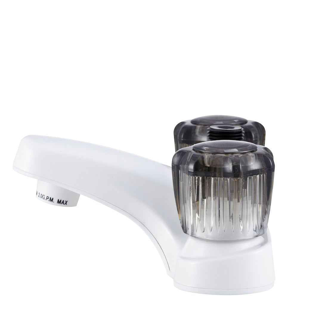 Dura Faucet Lavatory Faucet - White – DF-PL720S-WT
