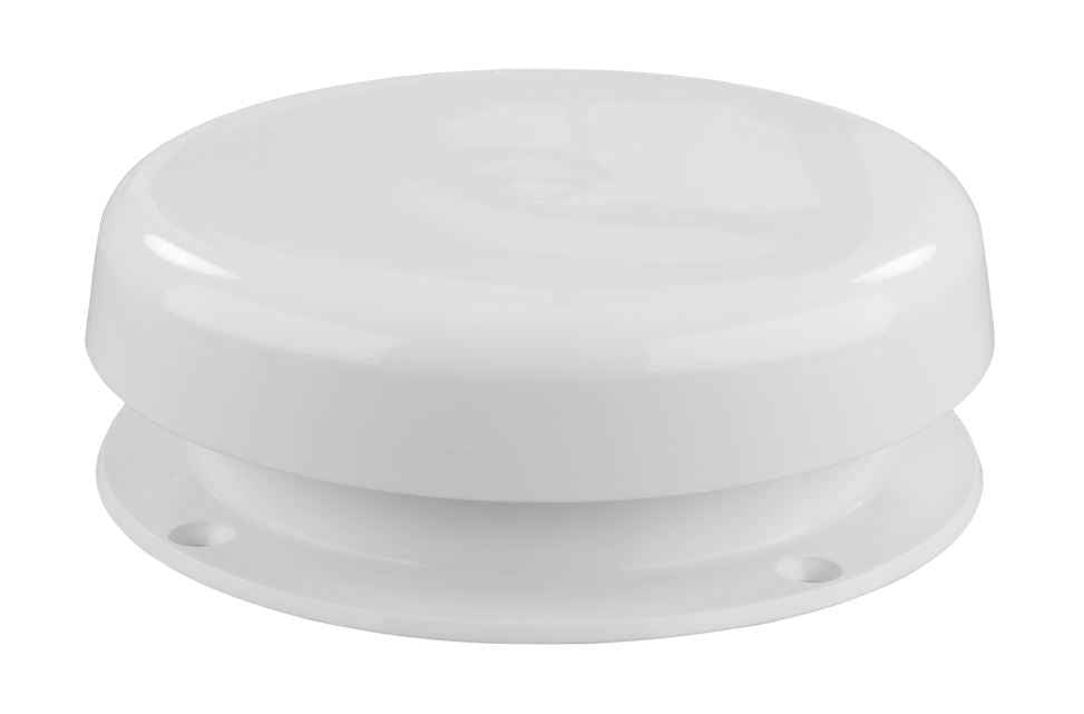 JR Products 0229125 White Low-Profile Sewer Vent Cover