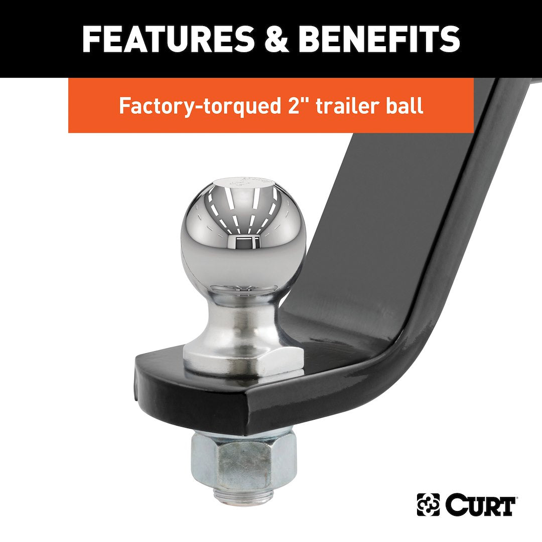 Curt 45064 Trailer Hitch Ball Mount - image 5