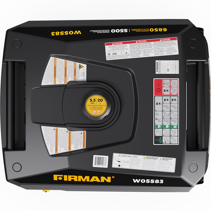 Firman W05583 6850W/5500W Portable Gas Generator with Remote Start – image 6