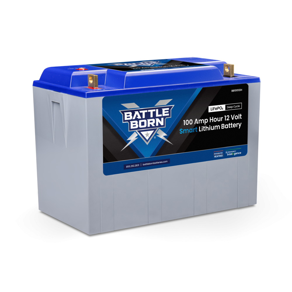 Battle Born Batteries 12V 100Ah Lithium Deep-Cycle Battery – BB10012IH