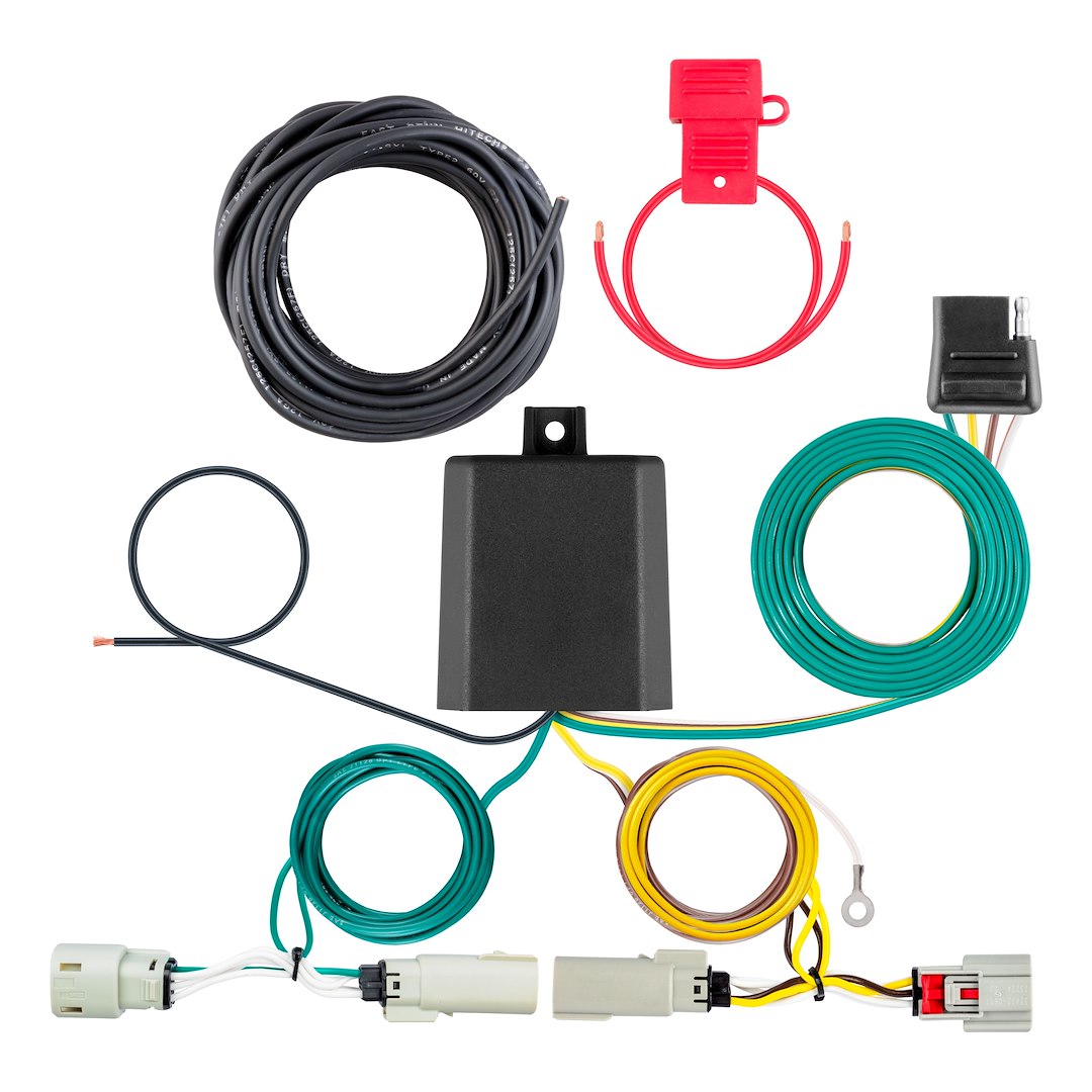 CURT 56567 Custom 4-Flat Taillight Connection Harness - image 1