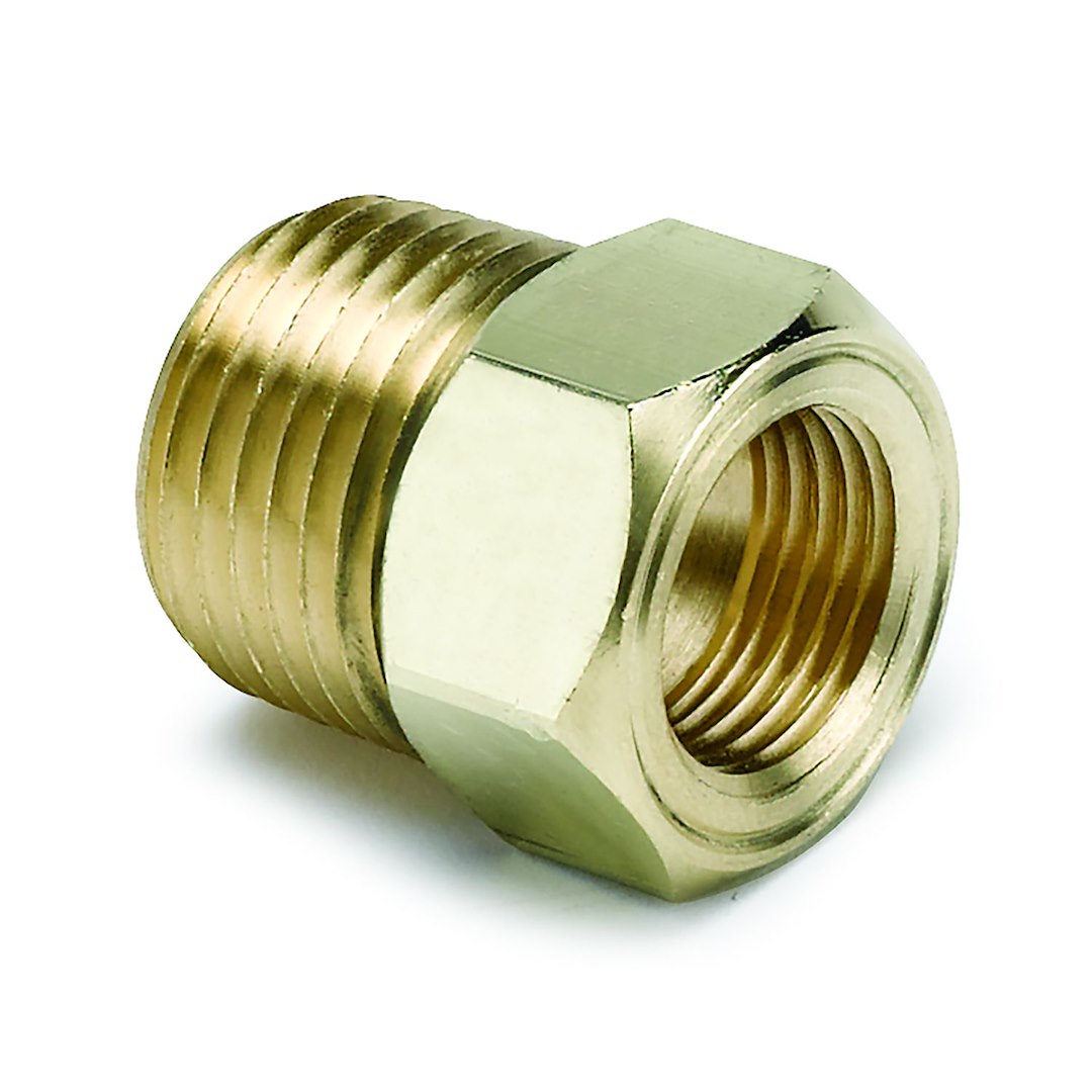 AutoMeter 2264 Adapter, 5/8-18 Female to 1/2 NPT Male