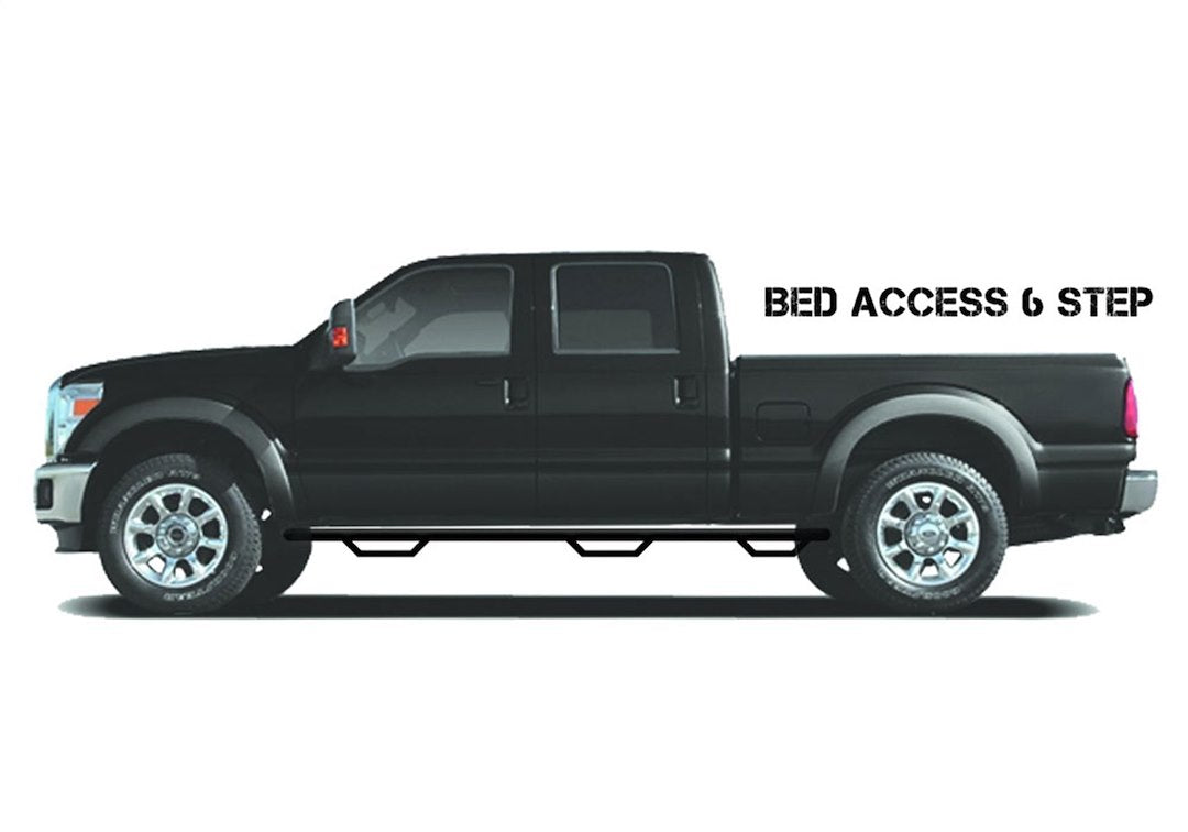 N-Fab C1996CC-6-TX Wheel-to-Wheel Step Bar