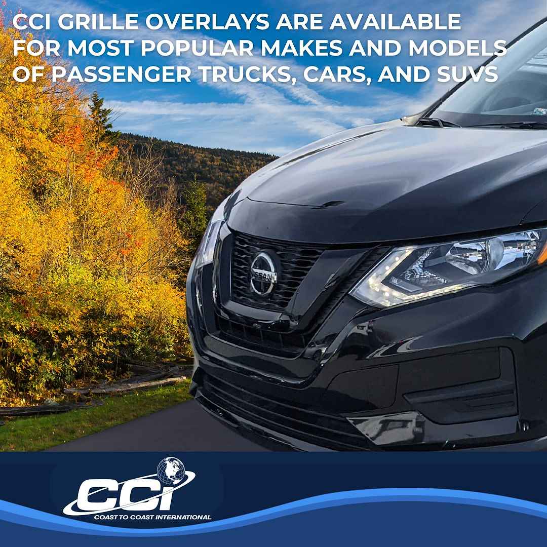 Coast To Coast GI491BLK Rogue Upper/Lower Gloss Mesh Grille Trim