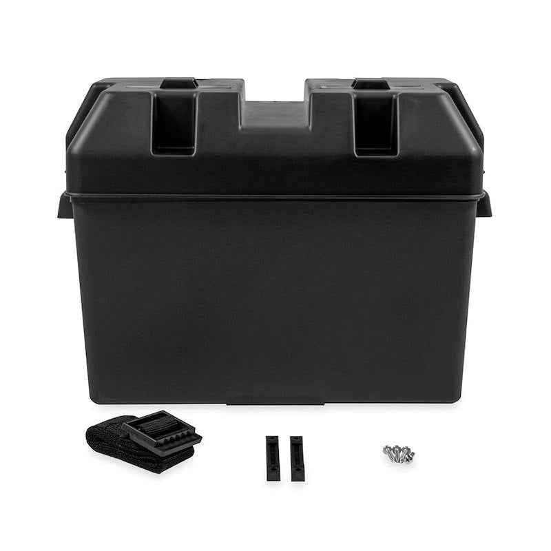 Camco 55372 Group 27 / 30 / 31 Battery Box With Hold-Down Strap And Hardware, Camco – image 1