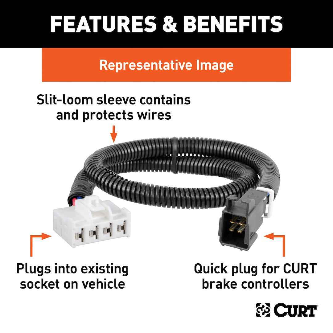 Curt 51453 Trailer Brake Control Wiring Harness - image 4