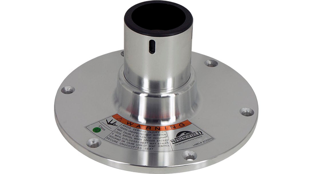 Springfield Marine 1280104-MPL Heavy-Duty Regatta Seat Pedestal