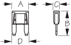 Sea Dog 445090-1 Mini Blade Fuse Kit