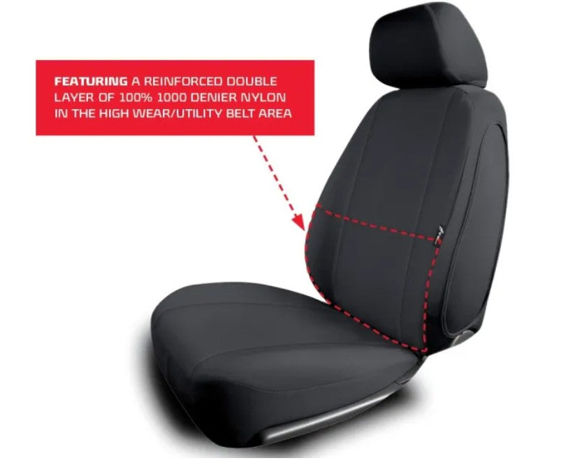 Fia DTR939P Black Dura-Tech Responder Reinforced Seat Wrap