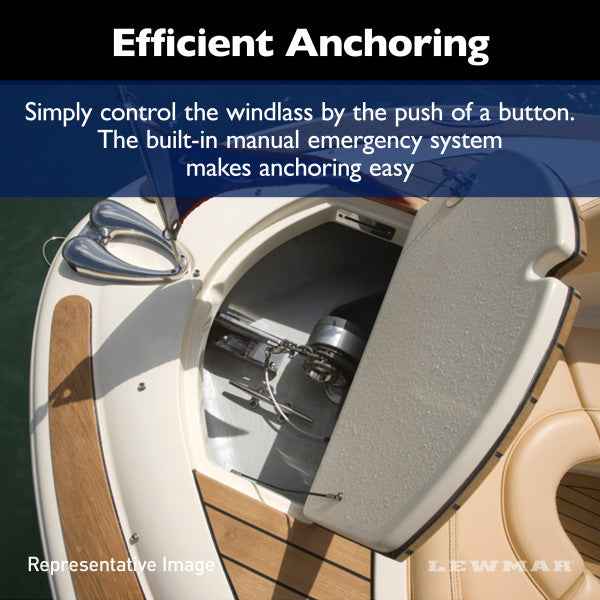 Lewmar 6672221108-139 Vertical Windlass 12V 1000W Stainless Steel – image 5