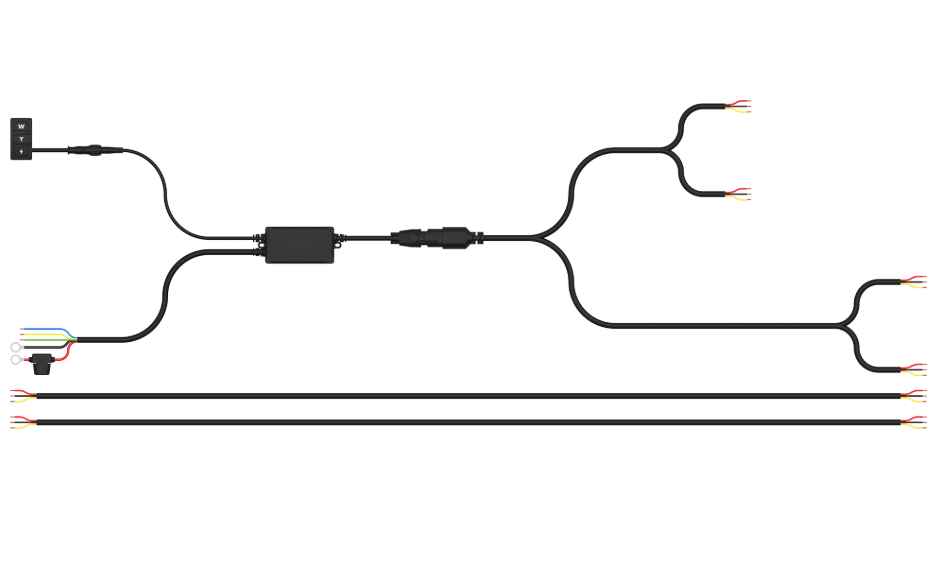 Builtbright BB84044 Digital Dual-Colour Light Harness, 100W Max - image 1