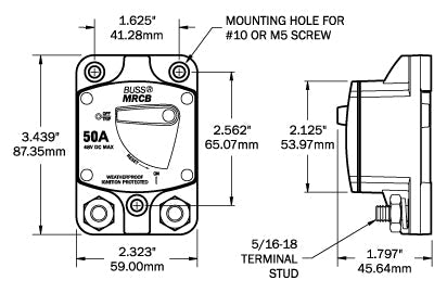 Blue Sea 7144-Bss Circuit Breaker - image 2