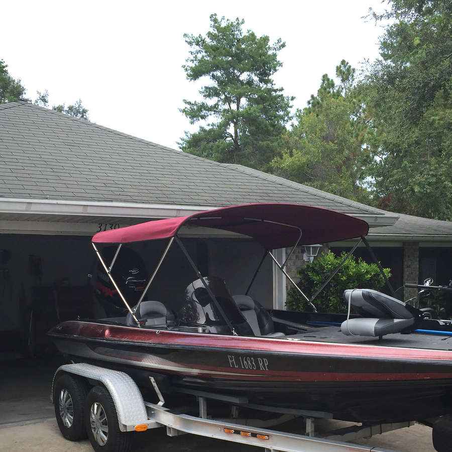 Carver A(8sq)4893ub-08 Boat Bimini Top - image 2