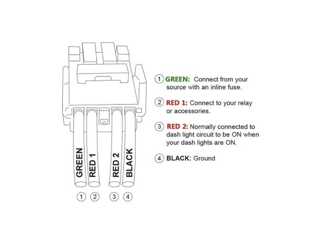 Cali Raised LED CR2398 Toyota-Style Zombie-Light Control - image 7