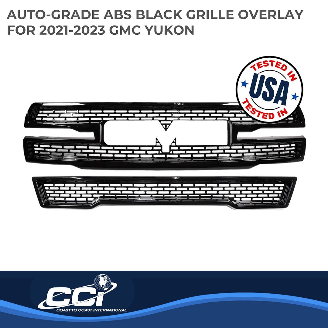 Coast To Coast GI179BLK Yukon XL Camera-Free Gloss Grille Trim - image 3