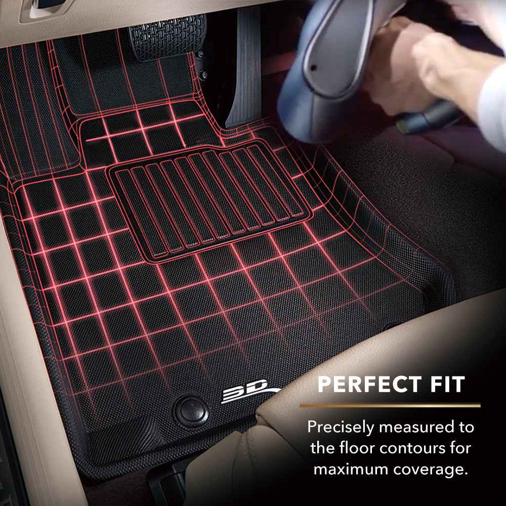 3D Mats L1GM03501509 Sierra Crew Cab Vinyl-Floor Maxpider Mats
