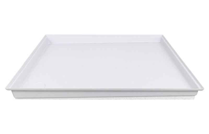Icon 15037 35" x 26-5/8" RV Shower Pan, Polar White ABS Shower Base – image 1