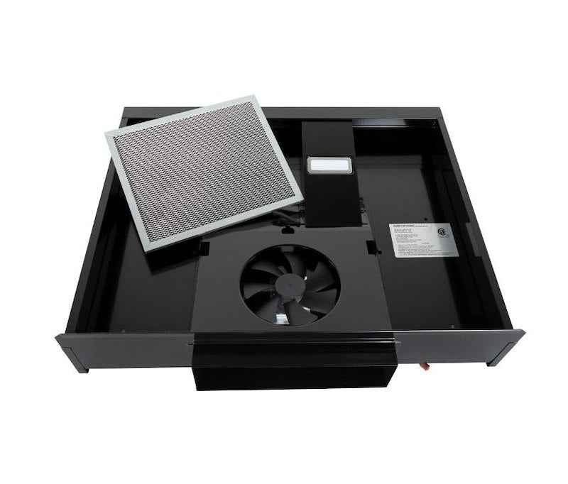 Furrion CXW-30-CZ02 RV Stove Vent Range Hood 12V, 22" Black & Stainless with Light – image 4