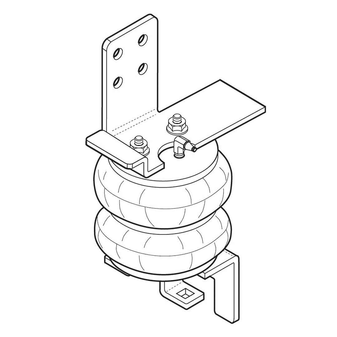 Firestone Air-Spring Kit - 5,000 lb Load Support – 2304