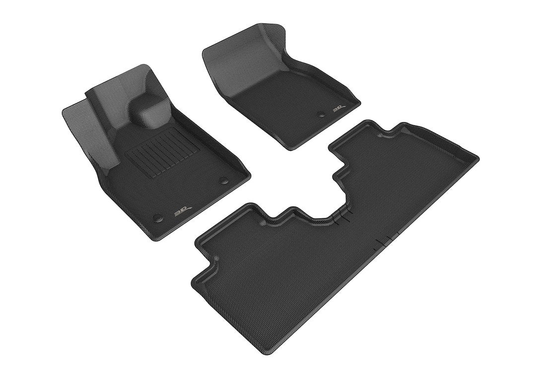 3D Mats FR13801509 2021 Mustang Mach-E KAGU 3-Piece Floor Mats - image 1