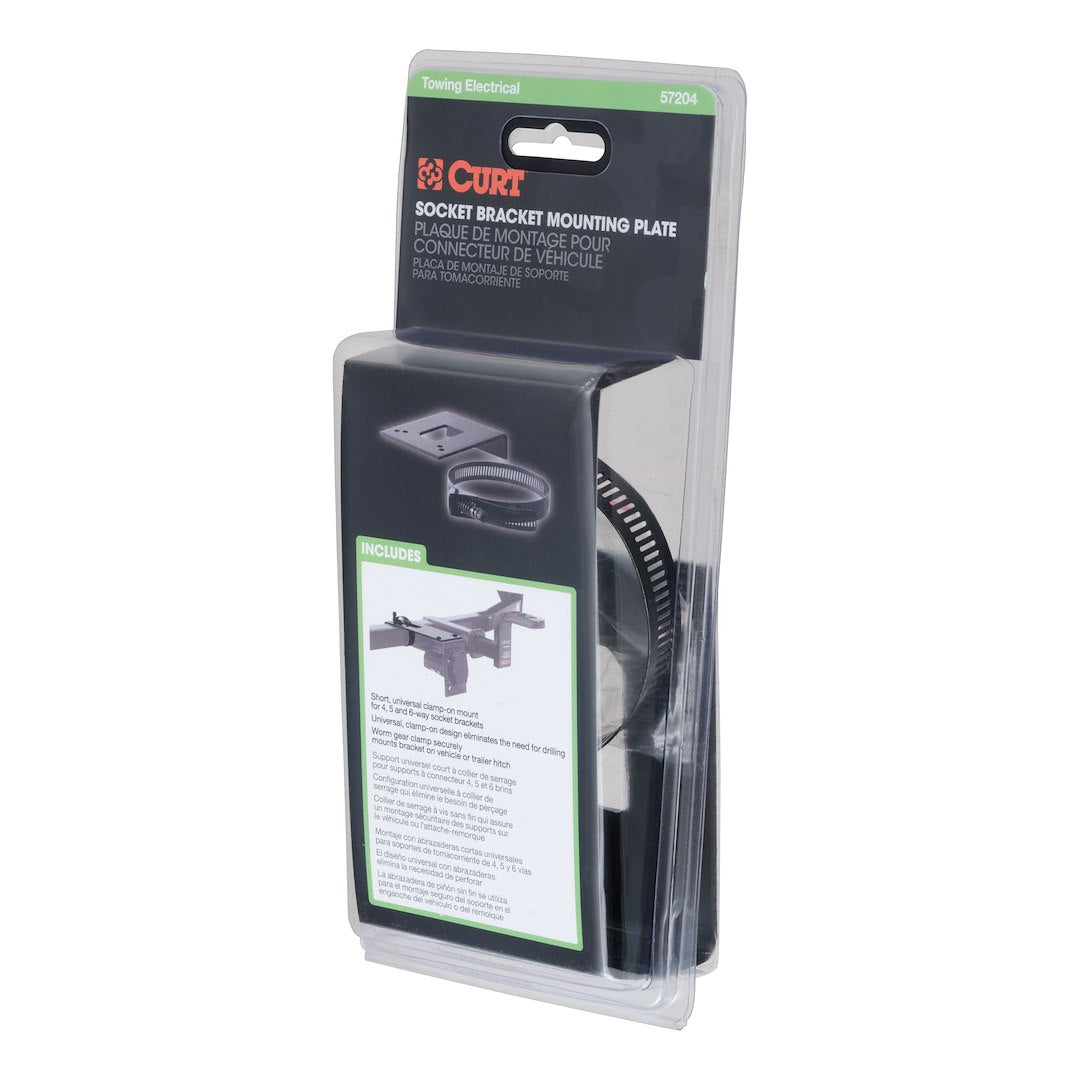 Curt 57204 Trailer Wiring Connector Mounting Bracket - image 2