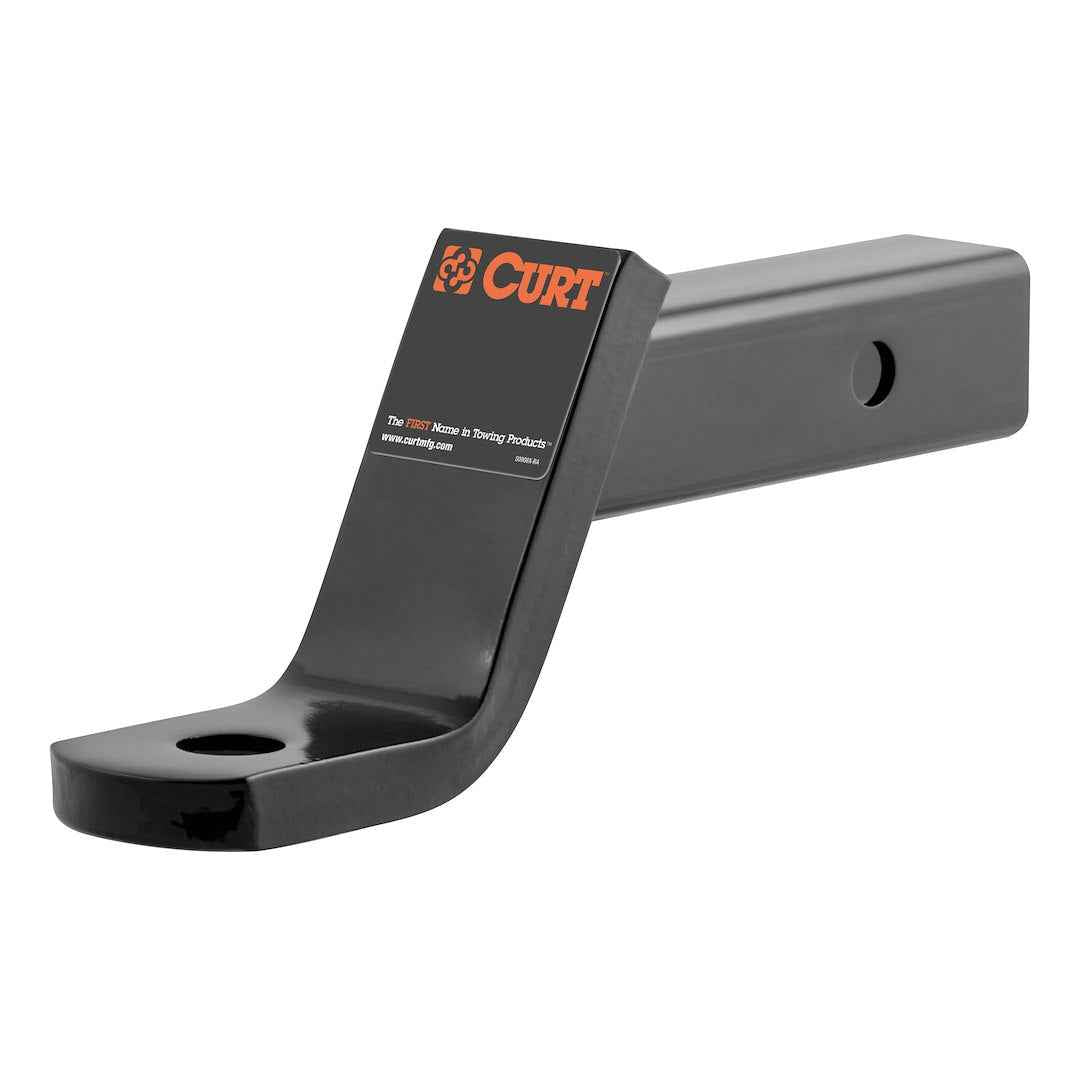 CURT 45050 Ball Mount - 2 in Receiver, 4 in Drop