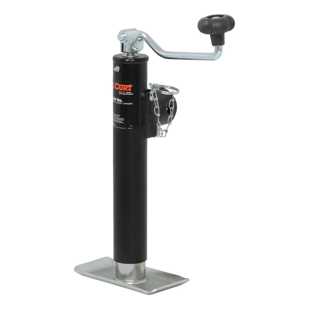 CURT Topwind Tongue Jack - 2000 lb – 28320